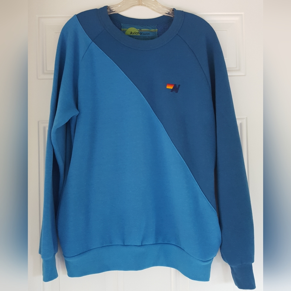 Aviator Nation Colorblock Glider Sweatshirt